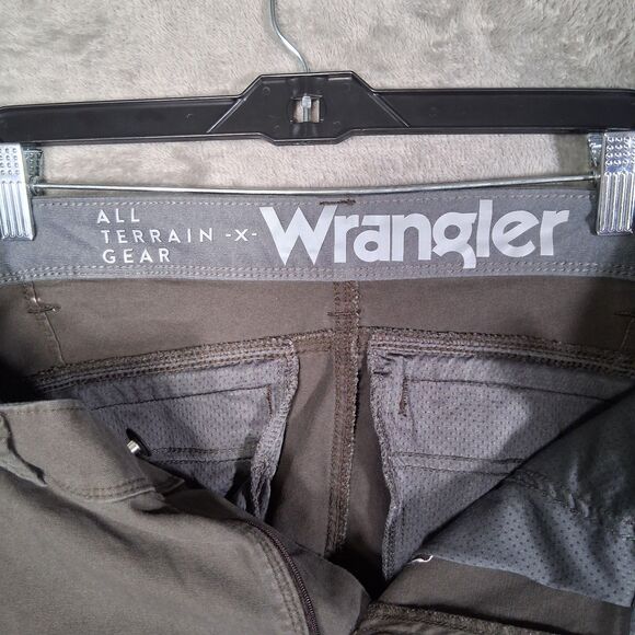 Wrangler ATG X Durable Utility Stretch Pants Mens 30x30 Inseam 28  Gray Canvas - Picture 5 of 7